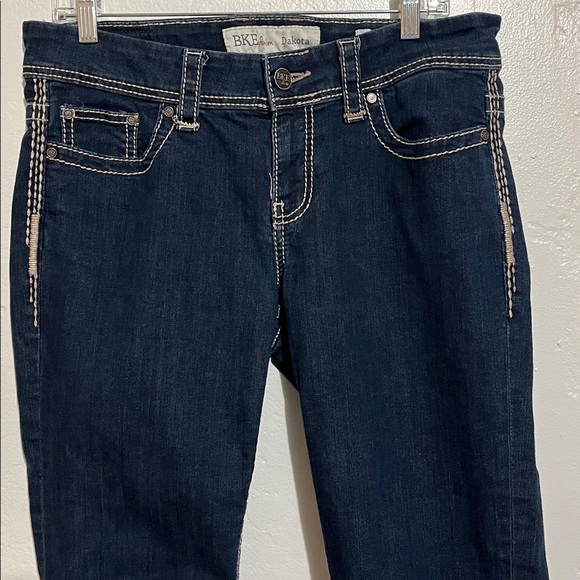 BKE Dark Indigo Ankle Jeans women’s size 29 - Picture 2 of 5